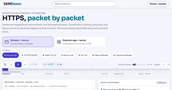 Preview of HTTPS Packet by Packet
